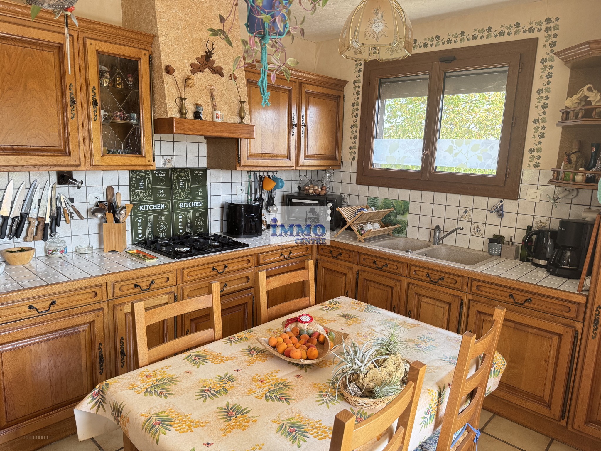 Maison de plain pied avec garage et terrain arboré et clôturé — photo 4