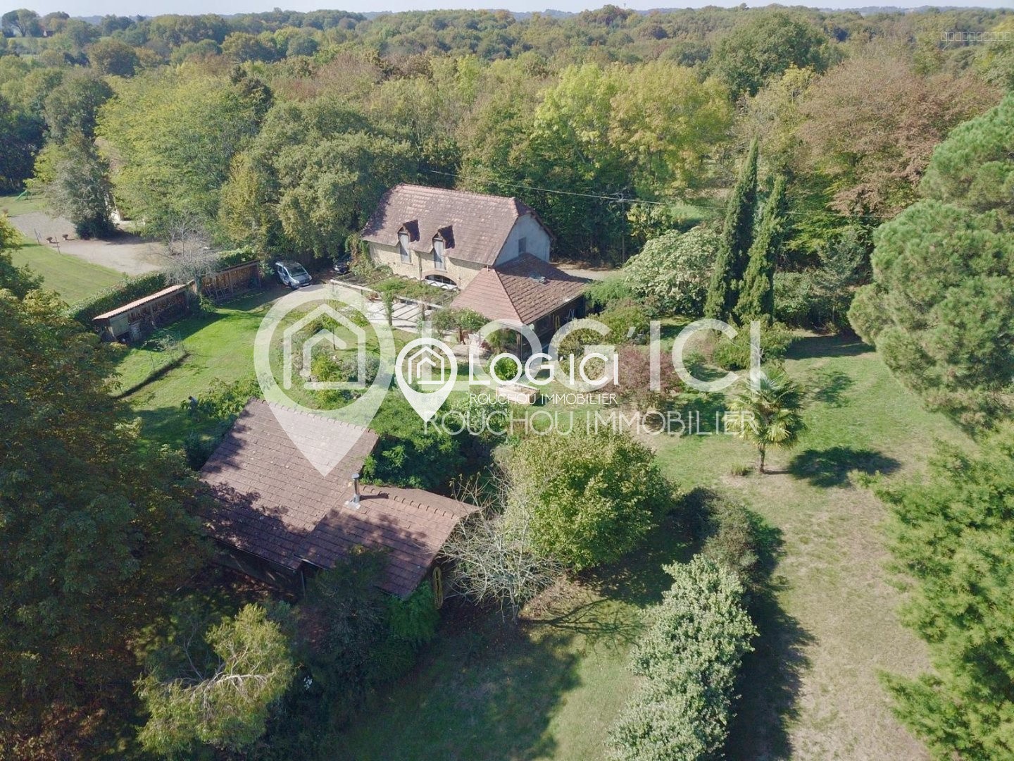 Maison béarnaise rénovée avec gîte et piscine au cœur de 2 hectares de nature — photo 17