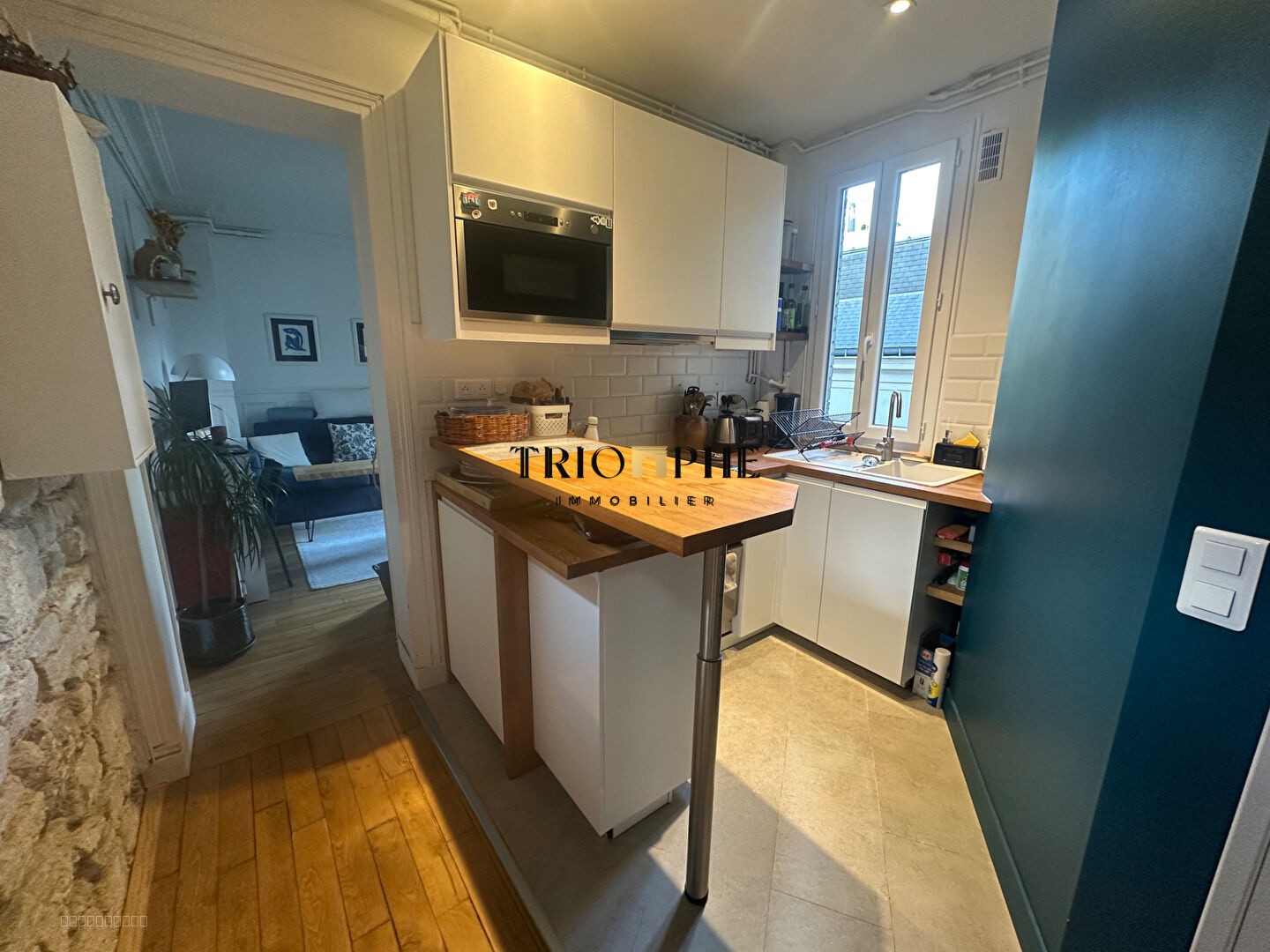 Un cocon fonctionnel et plein de charme au coeur du 17e - 438 000 € — photo 2