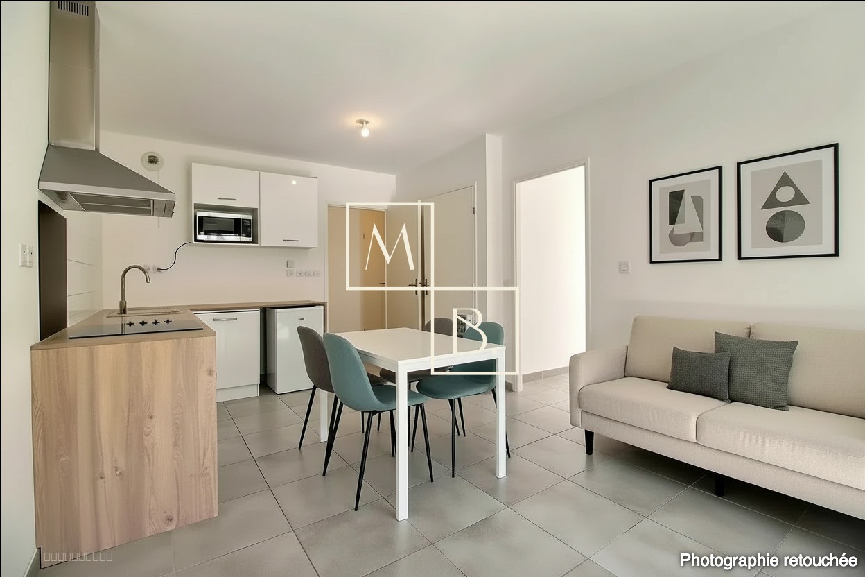 T2 de 41 m2 avec balcon 8 m2 et parking — photo 4