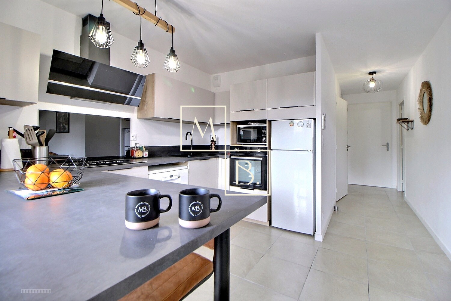 Rez-de-jardin, T2 de 44m2 avec terrasse + garage — photo 4