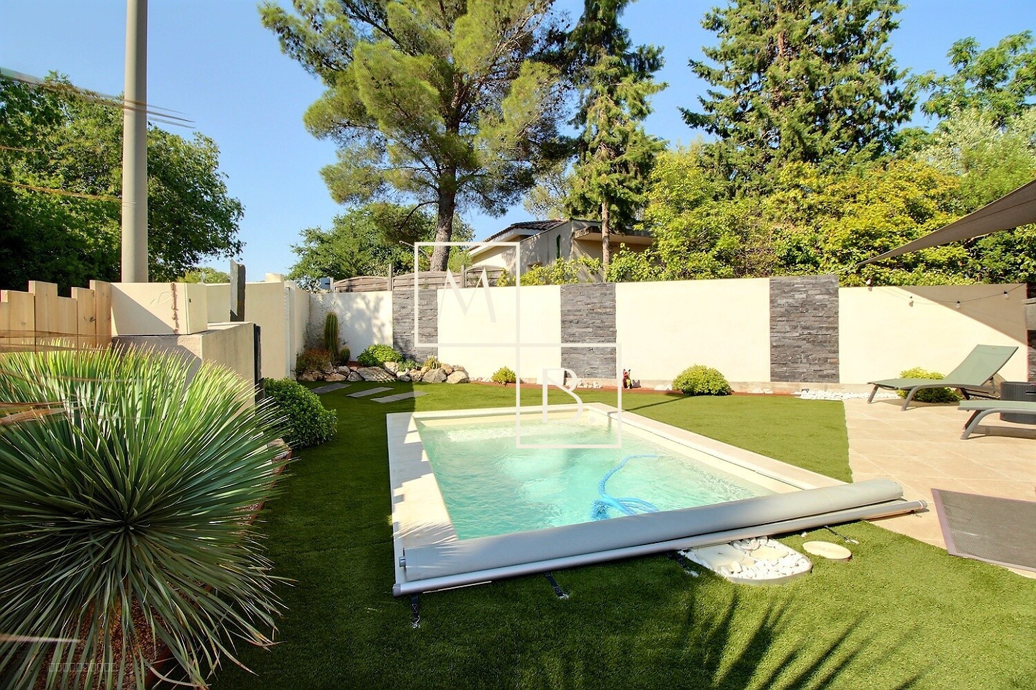 MURVIEL LES MONTPELLIER (34570), Maison 5 pièces de 128 m2 avec 3 chambres, jardin, piscine et garage. — photo 2