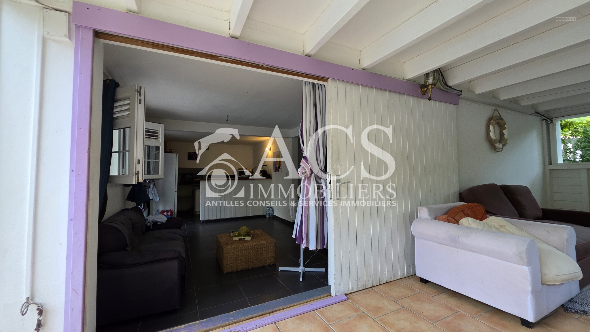 À vendre : Appartement T3 face à la piscine, proche plage, avec grande terrasse à CASE-PILOTE — photo 3