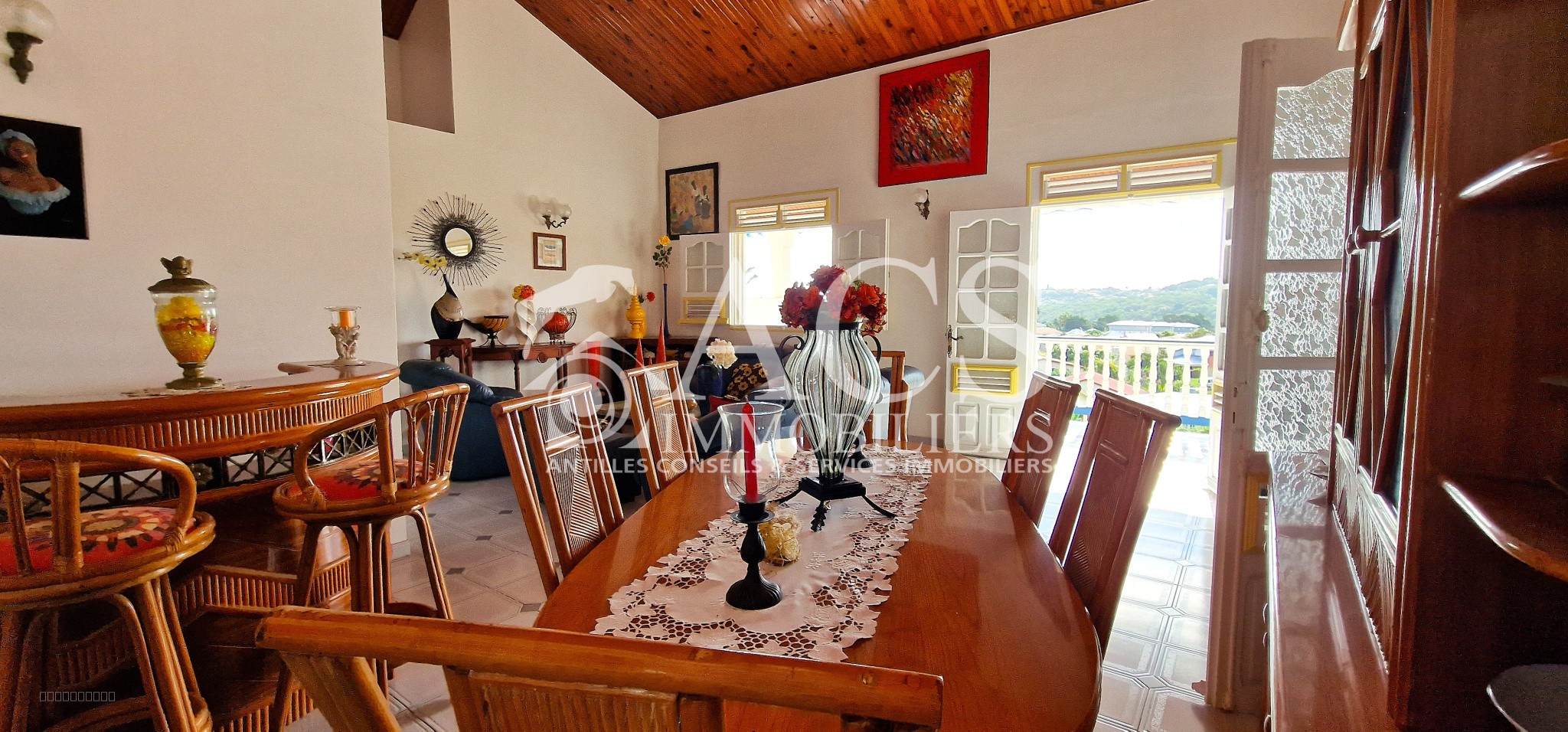 À vendre   Belle maison familiale avec jardin et vue dégagée à Saint Joseph, limite Fort-de-France — photo 4