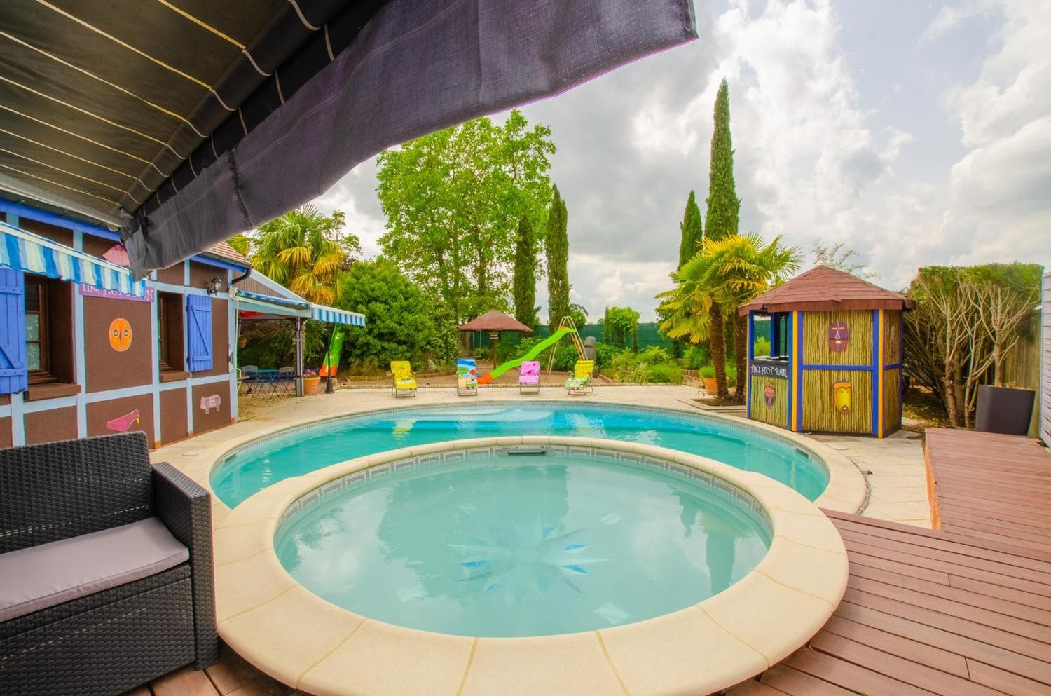 BUCHERES - Maison T3 70m2 avec piscine et spa — photo 2