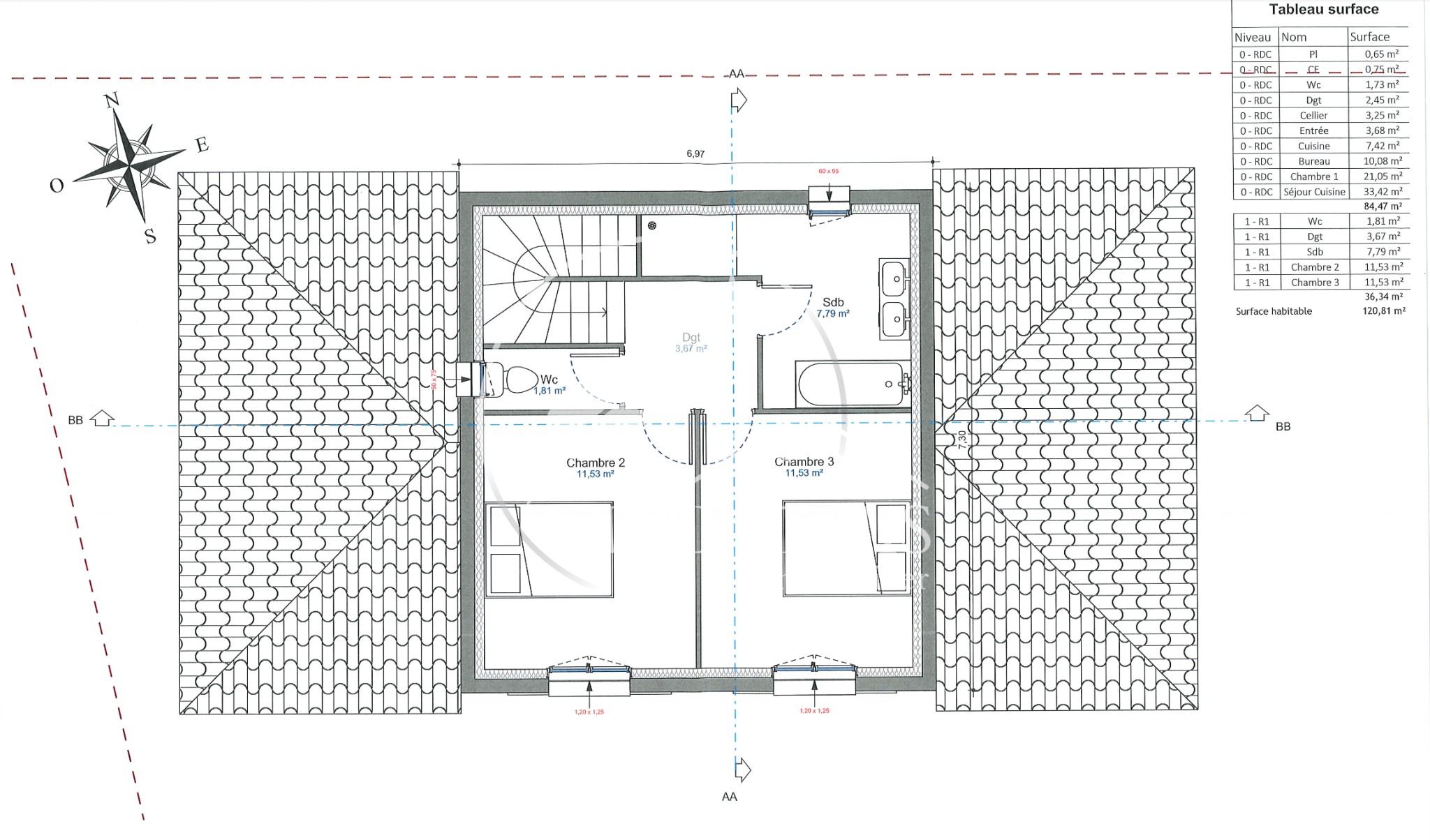 Maison 5 pièces 120m2 à TOULON sur parcelle de 653m2 — photo 4