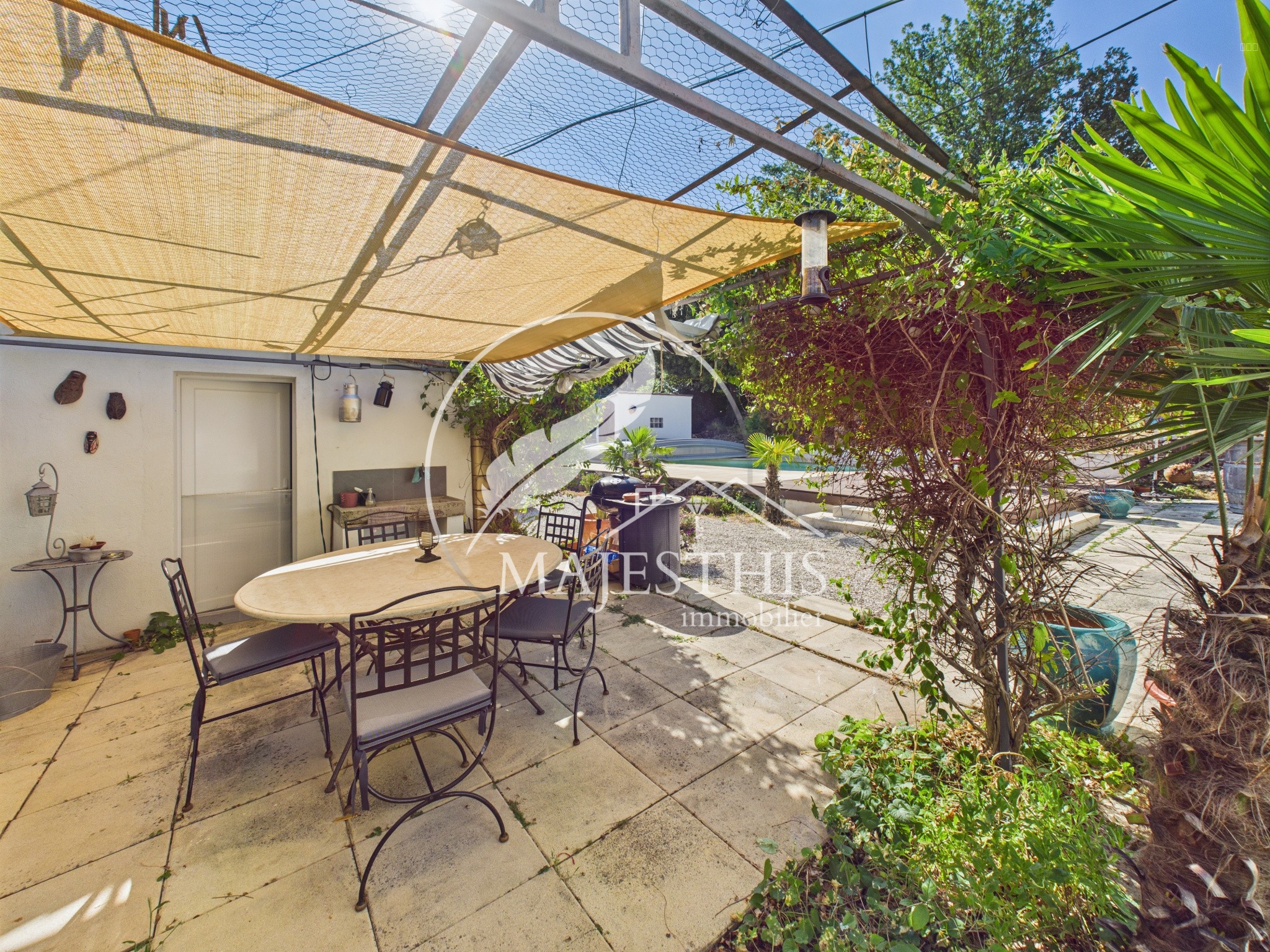 MAISON DE PLAIN-PIED AVEC PISCINE À GARÉOULT ! — photo 7