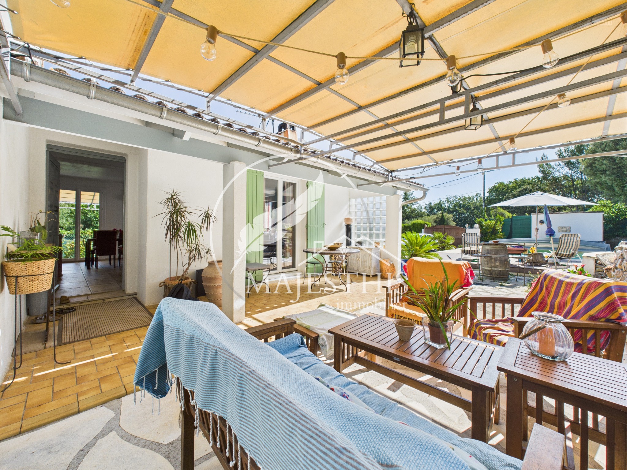MAISON DE PLAIN-PIED AVEC PISCINE À GARÉOULT ! — photo 5