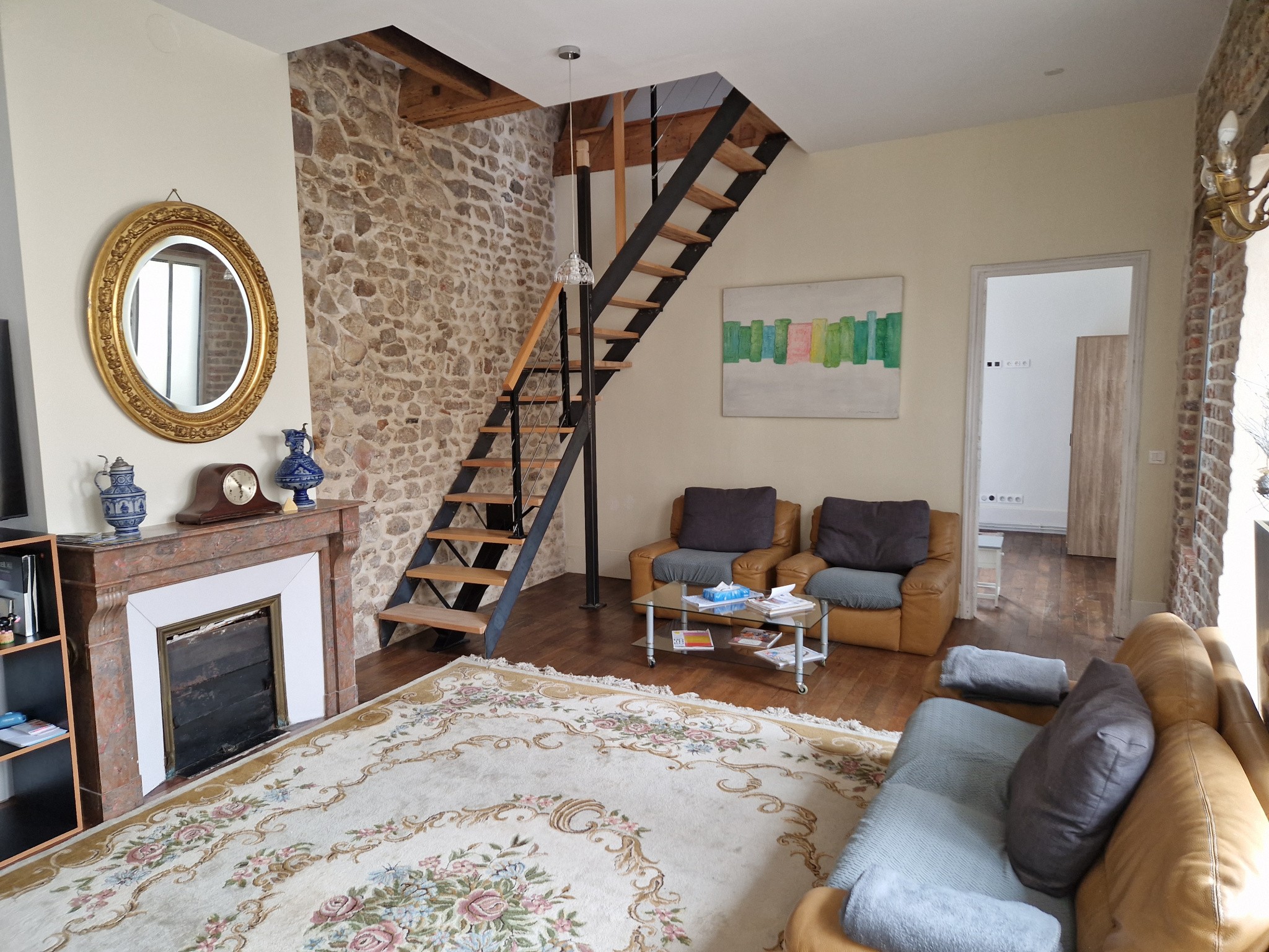 Coeur historique appartement en duplex — photo 7