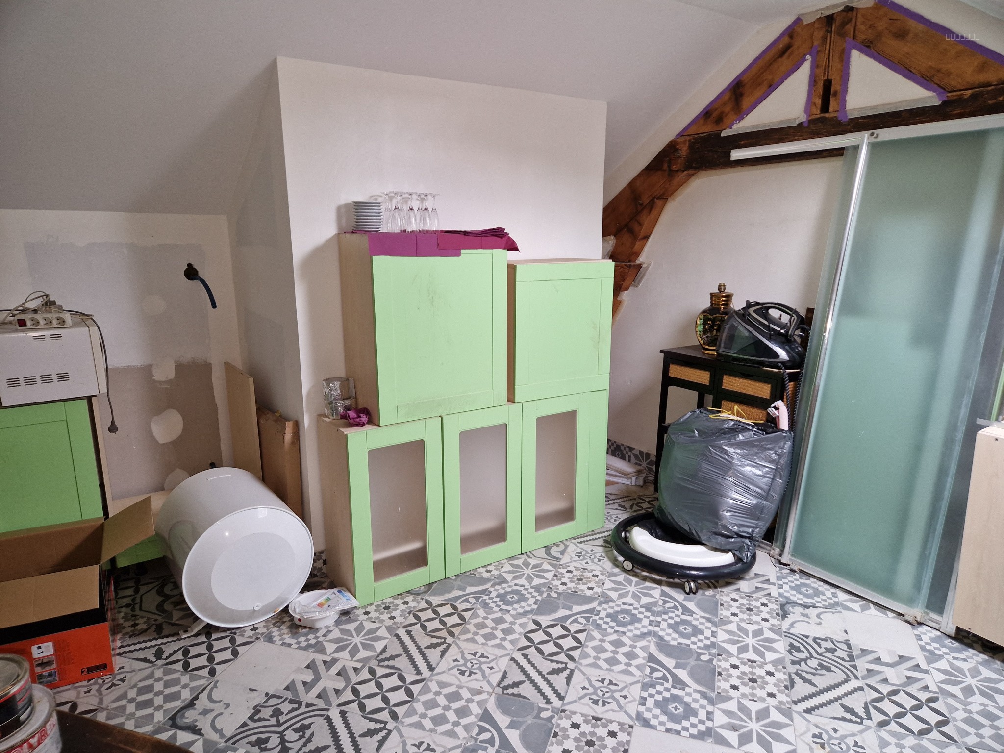 Coeur historique appartement en duplex — photo 17