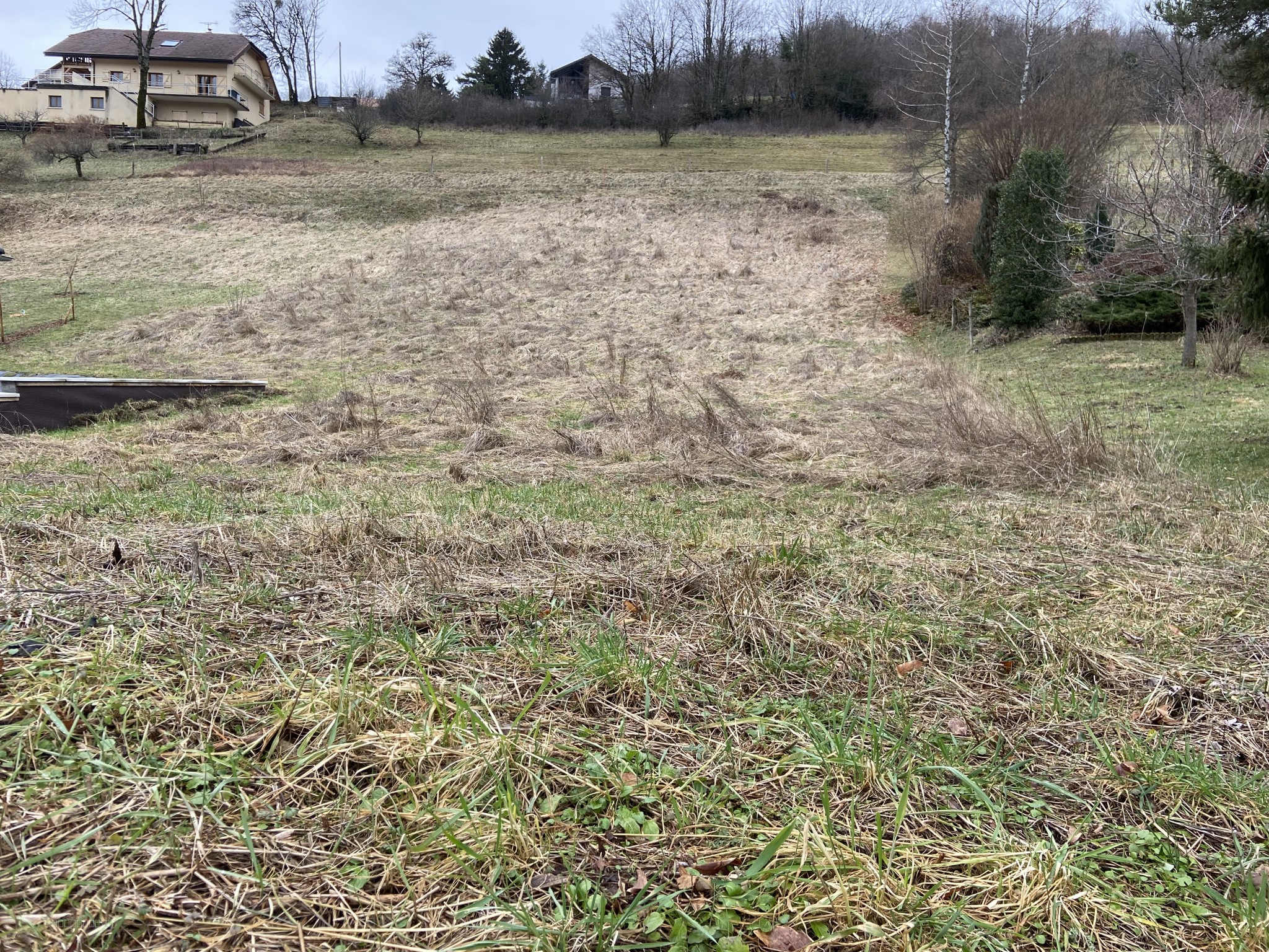 Terrain constructible et viabilisé de 1 365 m2 à Champfromier. — photo 2