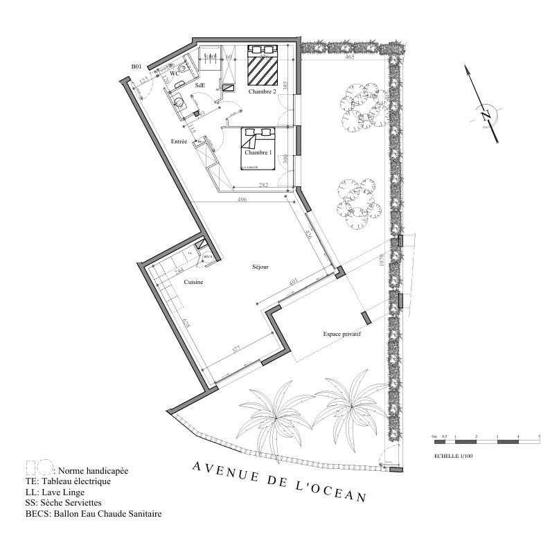 Résidence récente sur la Palmyre — photo 2
