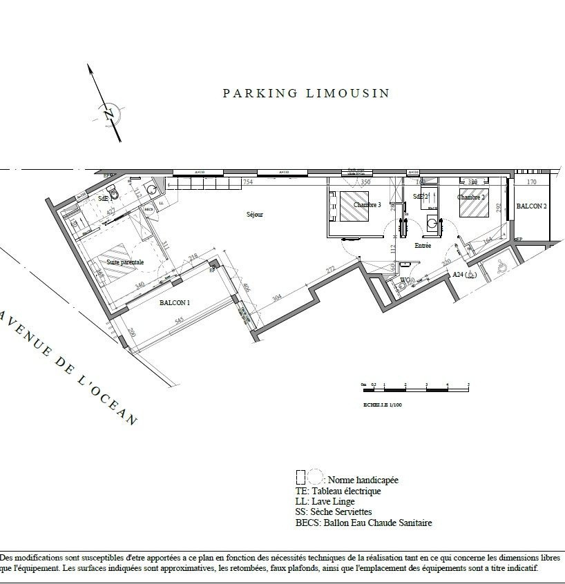 Appartement PMR 3 chambres au c?ur de La Palmyre, à 1 km de la plage — photo 10