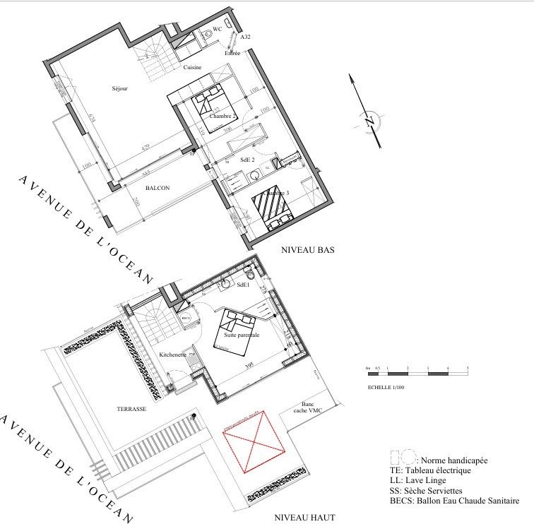 Appartement toit terrasse sur la Palmyre — photo 14