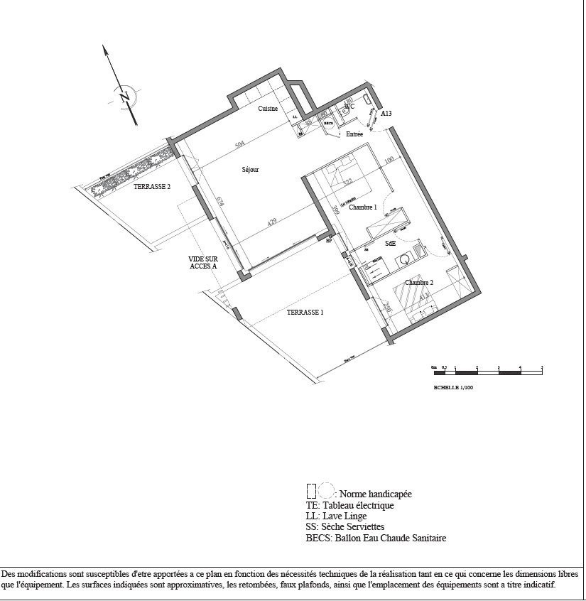 APPARTEMENT NEUF À VENIR AU C?UR DE LA PALMYRE, À 1 KM DE LA PLAGE — photo 2