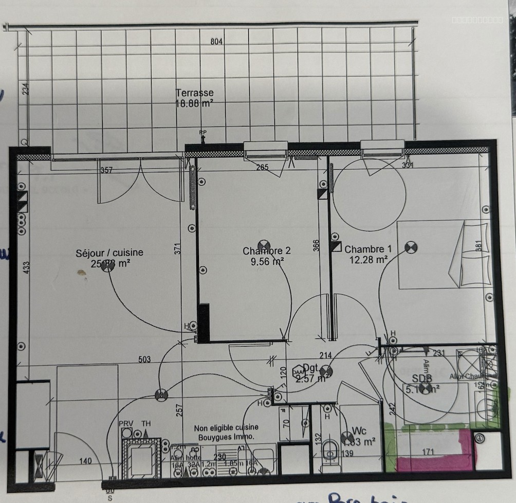 Récent T3 de 57 m2 avec grande terrasse de 19 m2 et garage — photo 15