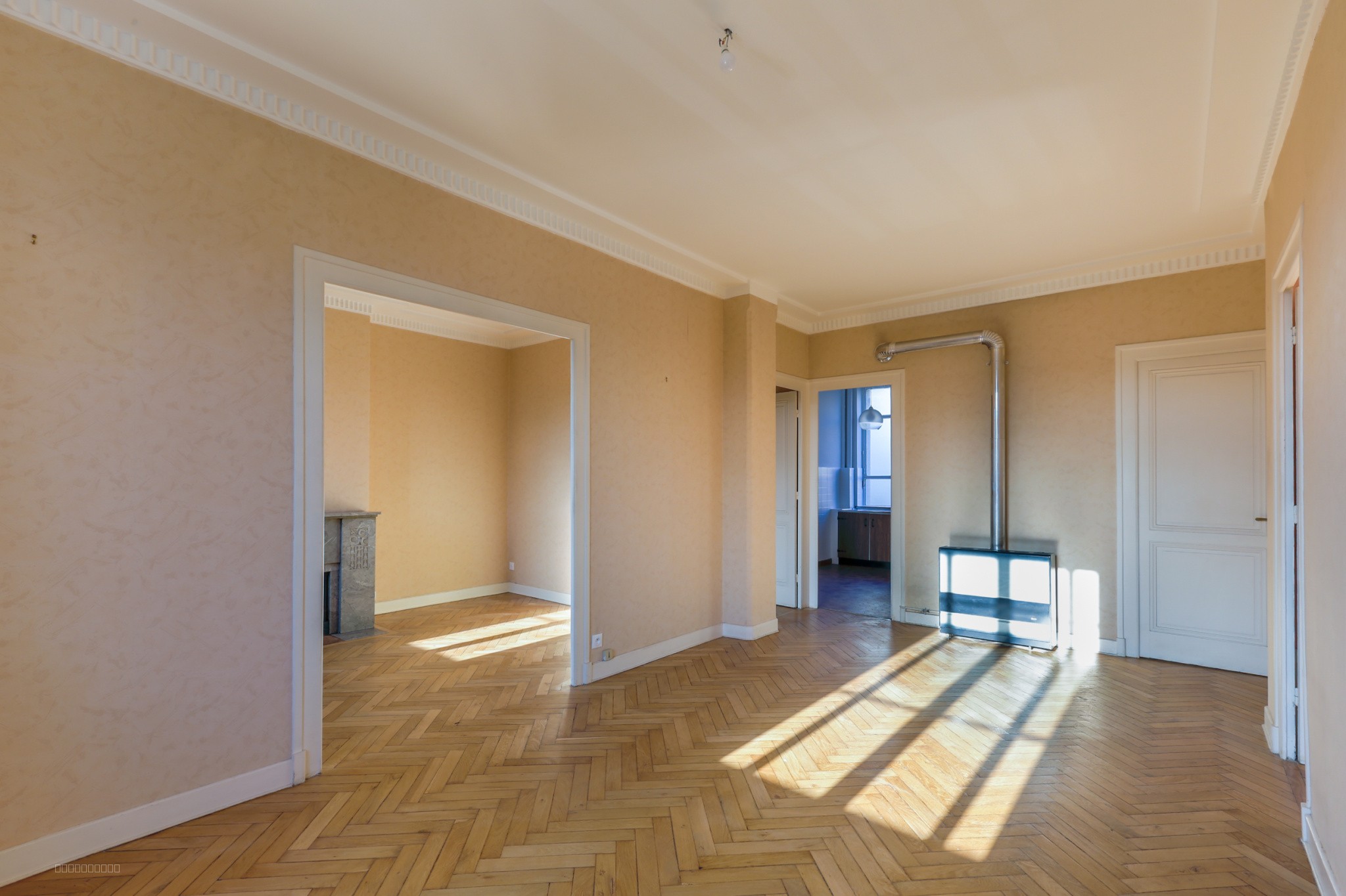 Lumineux T4 de 89 m2 - Lyon 7 quais du Rhône — photo 2